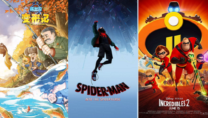 电影市场,动画影片,电影票房,动画导演,熊出没,国产动画,大圣归来,总票房,熊出没·变形记,蜘蛛侠: