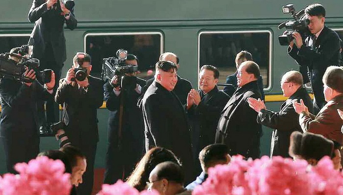 金正恩,专列,越南社会主义共和国,行程,环球时报,铁路大通道,平壤,金特会,贯穿中国大陆,世界日报