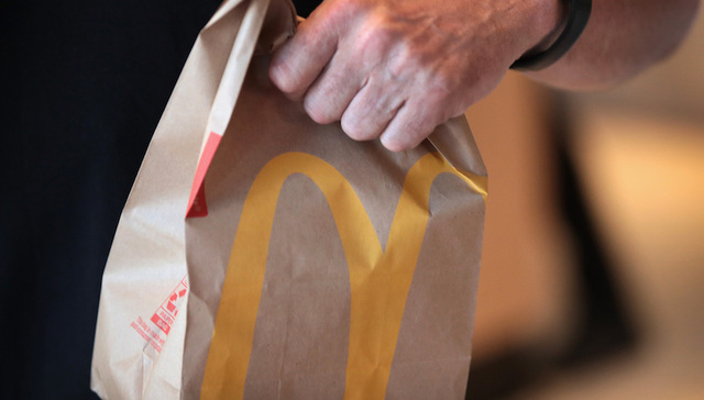 麦当劳,热量,卡路里,套餐