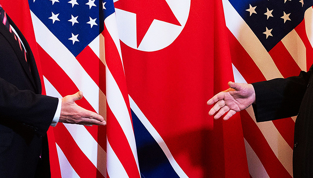 【一周环球掠影】“金特会”意外结束 5G手机揭开未来科技潮流