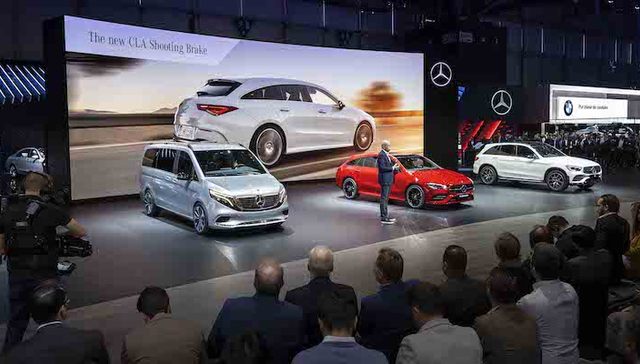 2019日内瓦车展|电气化加高性能，奔驰的产品阵容很强大