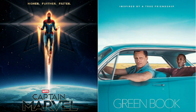 流浪地球,绿皮书,阿丽塔,惊奇队长,夏目友人帐,阿丽塔:战斗天使,波西米亚狂想曲,小飞象,甜品,极限