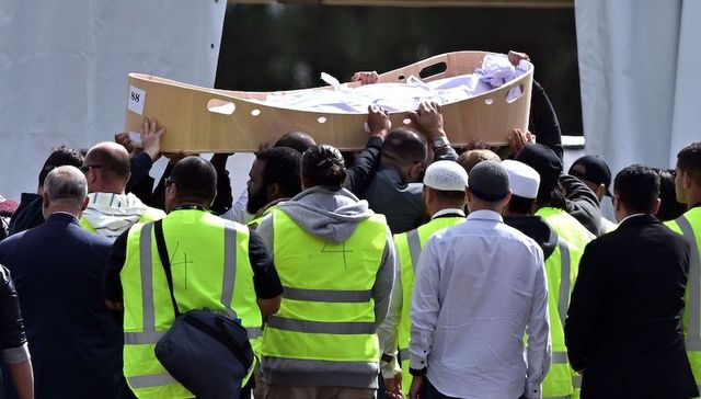 新西兰,枪手,恐袭,葬礼