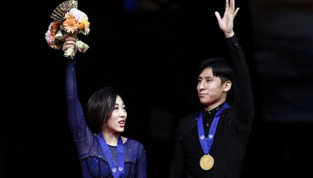 隋文静/韩聪破纪录夺冠，二度问鼎花滑世锦赛