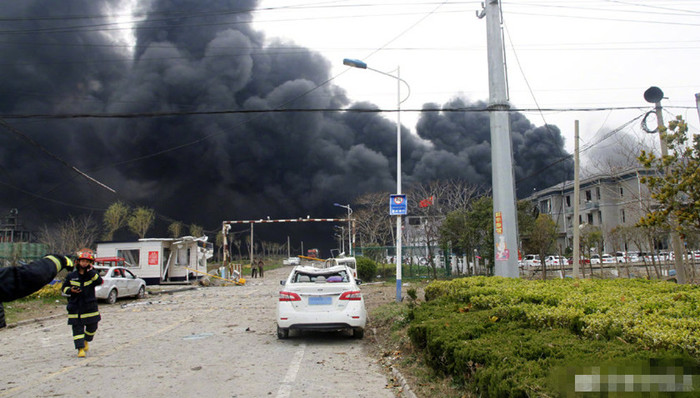 盐城环保局,爆炸事故