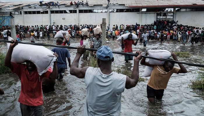 伊代,洪水,救灾