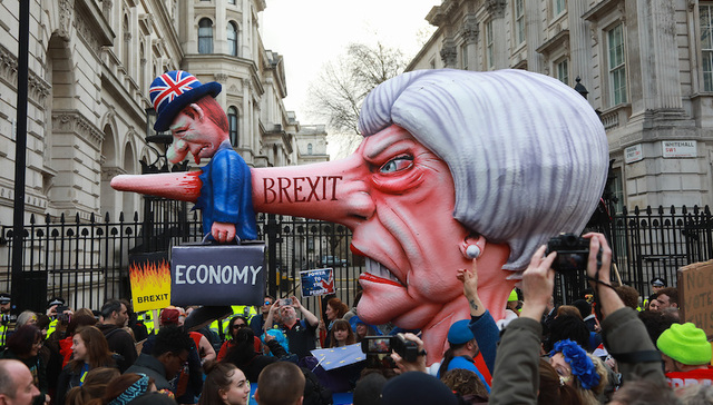 脱欧,二次公投,游行,协议