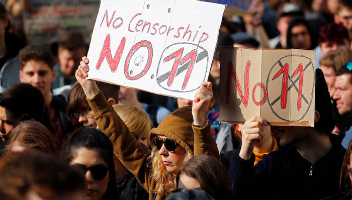 版权,政府监管,欧洲政治