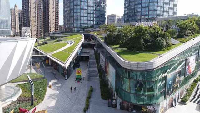 立体绿化,,建筑外墙