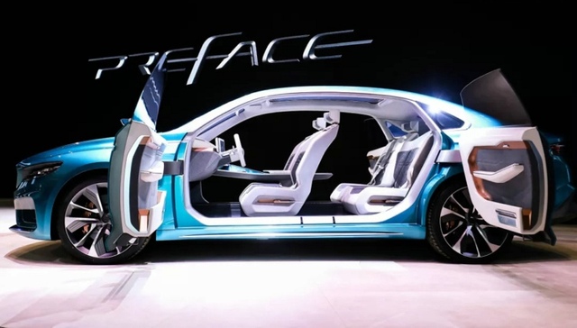 首款基于CMA架构打造的概念车PREFACE