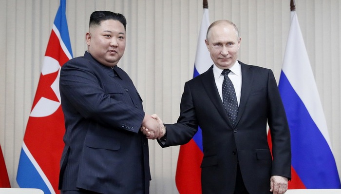 金正恩,普京,俄罗斯,朝鲜,美国