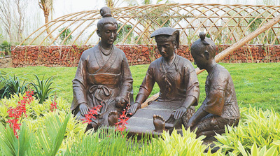 海南园：海岛风情 椰风扑面（北京世园会风采）