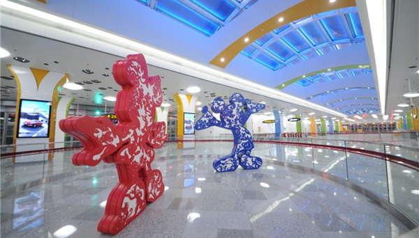 地铁站,上海地铁,上海美术,金吉路,迪士尼,公共艺术