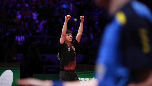 世乒赛54年来第一人，马龙加冕男单三连冠