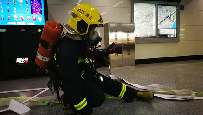 上海黄浦消防支队,地铁