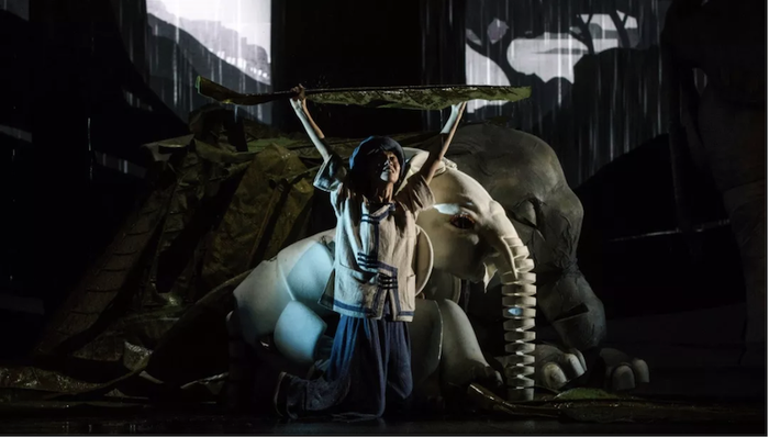 舞台剧,偶象,沈石溪,上舞台,最后一头战象,人与动物,人与自然,寨子