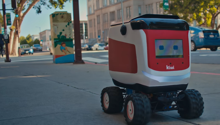 机器人，美国，外卖，校园