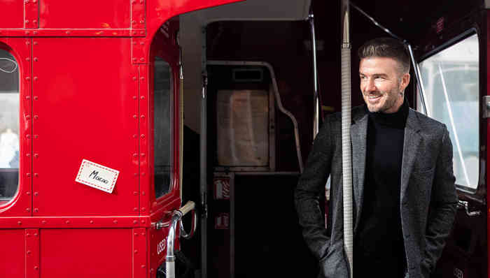 贝克汉姆跨界做设计师，澳门即将迎来伦敦人