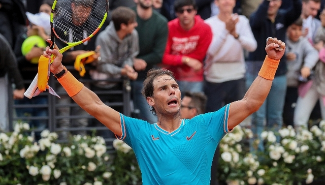 第9次登顶罗马赛，纳达尔夺大师赛34冠独占历史榜首