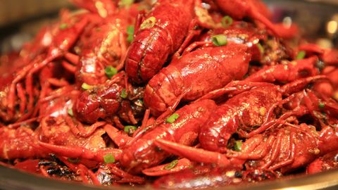 小龙虾批发价一个月内降一半，此时不吃待何时？