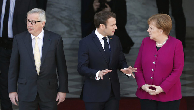 欧盟“大管家”竞争白热化，马克龙默克尔分歧加剧
