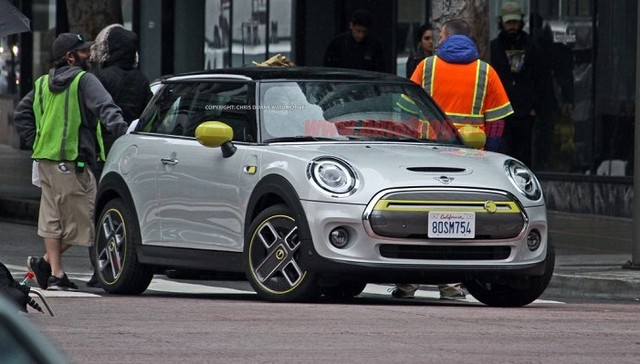 谍照|Mini首款电动车型长这样，未来或推JCW电动版