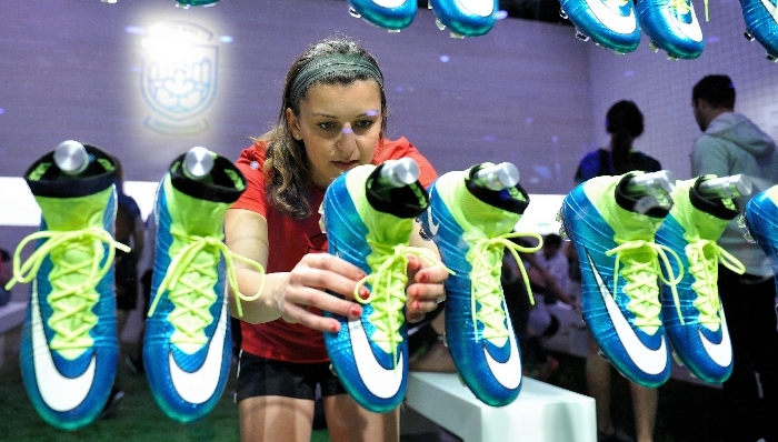 耐克,中国足球,运动品牌,中国女足,欧洲足球