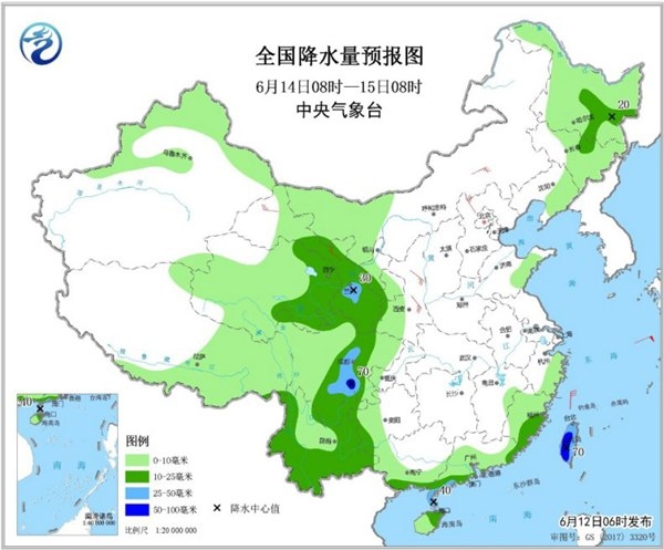 南方强降雨范围继续扩张 江南区已进入梅雨季