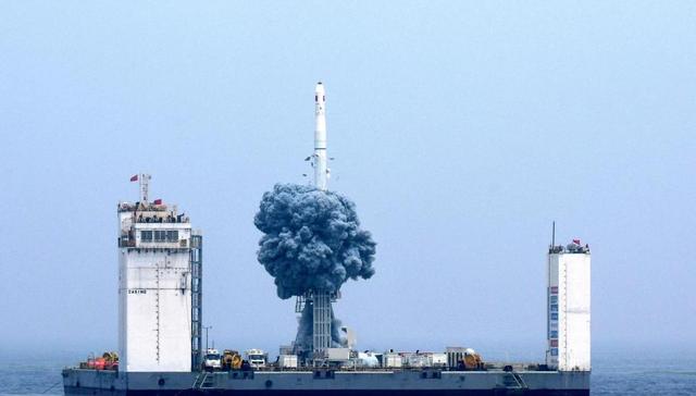 海上发射,航天发射,航天人,视频,长征系列火箭,发射平台,预定轨道,火箭点火,团队,火箭飞行