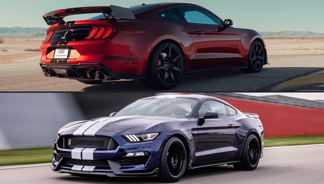 双马王，2020款福特野马GT500 PK GT350