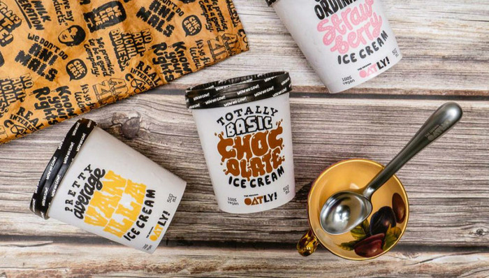 oatly,燕麦奶,植物冰淇淋