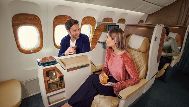 阿联酋航空,商务舱分级