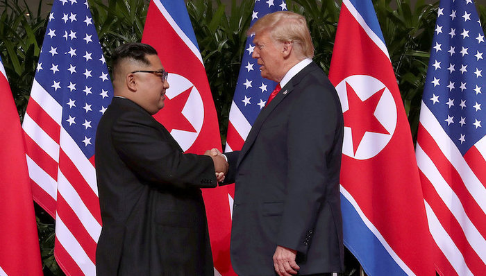 特朗普,金正恩,文在寅,边界,非军事区