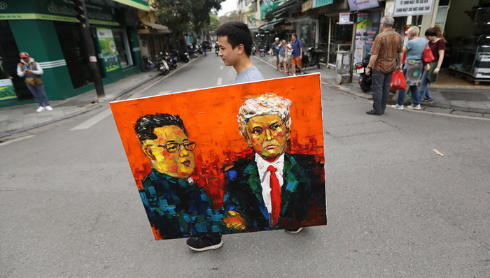 特朗普,金正恩,朝韩非军事区