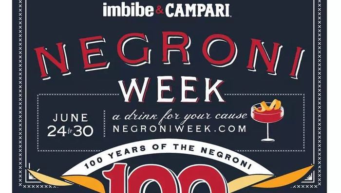 内格罗尼Negroni鸡尾酒100岁了，全球至少有12000家小酒馆庆祝了它的生日