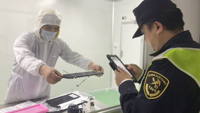 空运口岸,无尘洁净室,上海浦东机场,海关