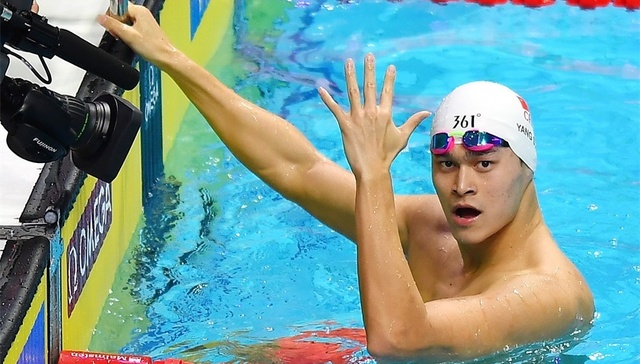 中国游泳队公布世锦赛名单，孙杨领衔43人阵容
