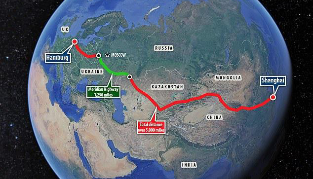 高速公路,货运,莫斯科时报,每日邮报,白俄罗斯,最短路线,边境,货物运输,俄新社,互联互通