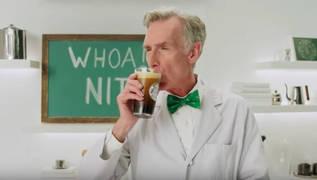 氮气冷萃咖啡口感的秘密是什么？星巴克做了个科普栏目