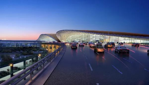 机场北线,出租车网,交通需求,自驾,交通压力,城铁,机场航站楼,城际铁路,联络线,车道