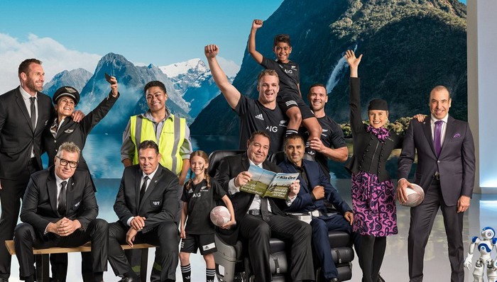 新西兰航空,全黑队,橄榄球