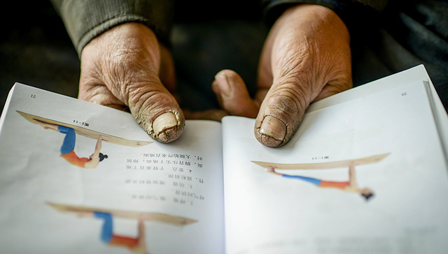 瑜伽,网红,玉狗梁,短视频