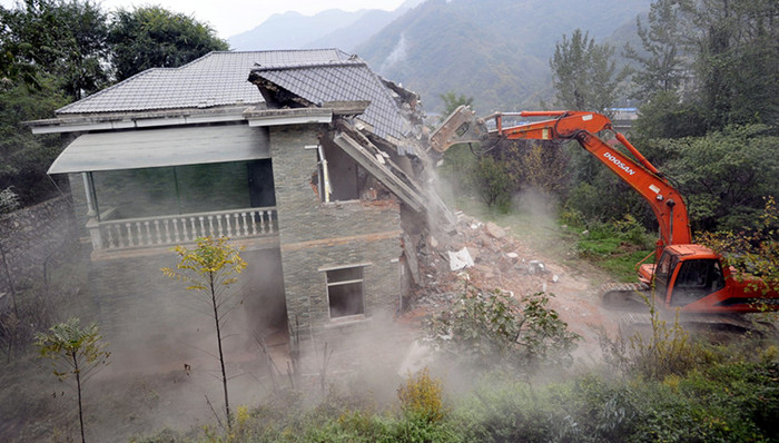 钱引安,秦岭,别墅