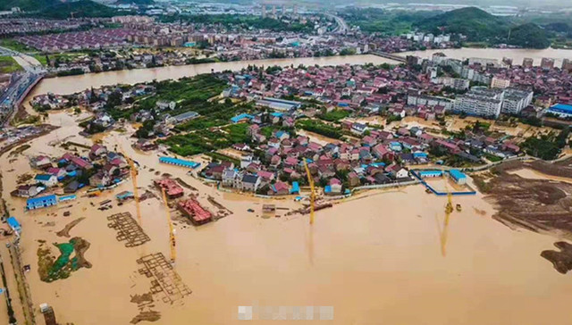 宁国,利奇马,洪水