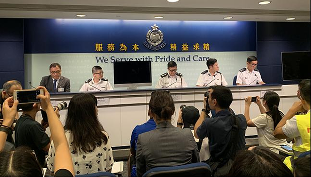 香港警方：暴徒行为变本加厉，8月9日至12日总计拘捕149人