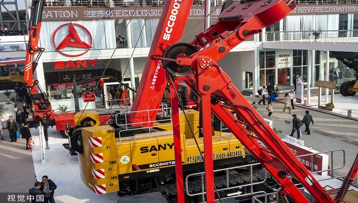 三一重工，中联重科，挖掘机，工程机械