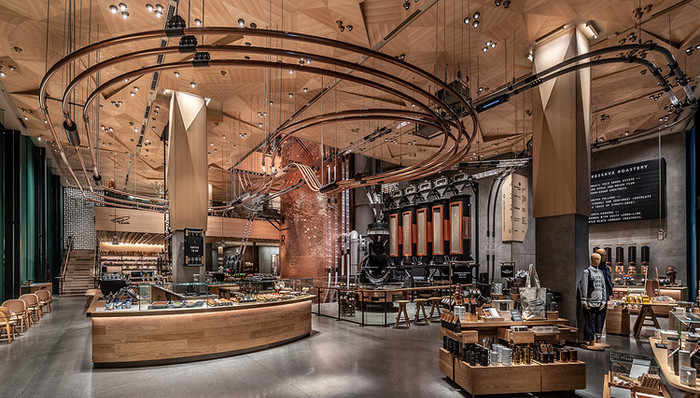 星巴克，臻选烘焙工坊