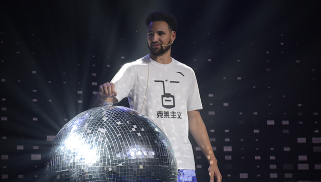 克莱·汤普森还是来了，安踏想让KT5出征全球市场