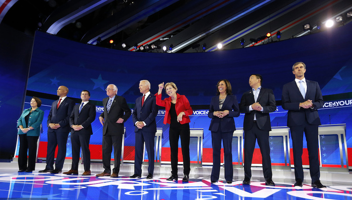 民主党,辩论,医改,支持率,特朗普