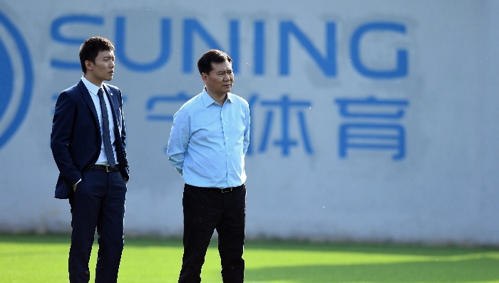 张近东坐镇梅阿查督战国际米兰，苏宁加速国际化进程